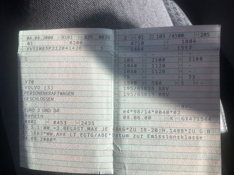 Volvo V70 2.4 2000 – снимка 5