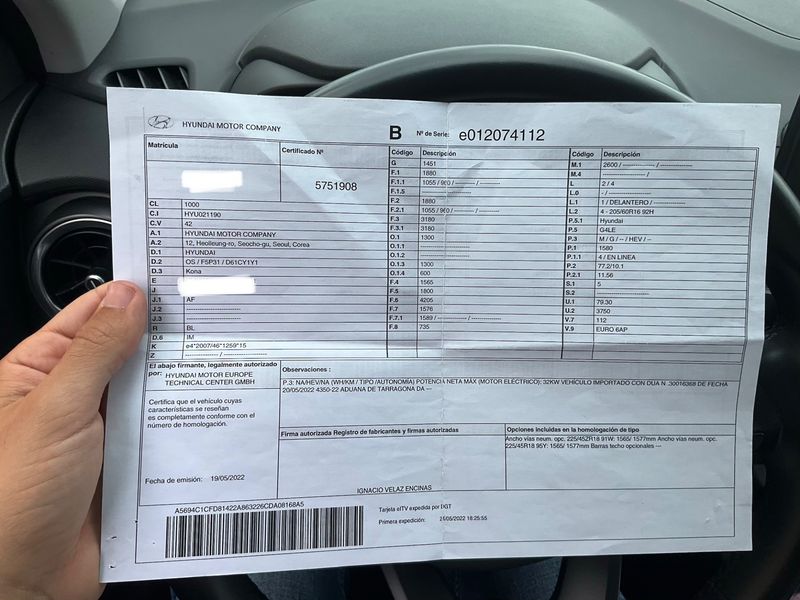 Hyundai Kona 1.6 Hybrid Maxx 2WD 2022 – снимка 21