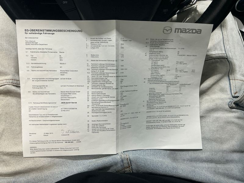 Mazda 3 1.6 CD Diesel Kenko 2013 – снимка 6
