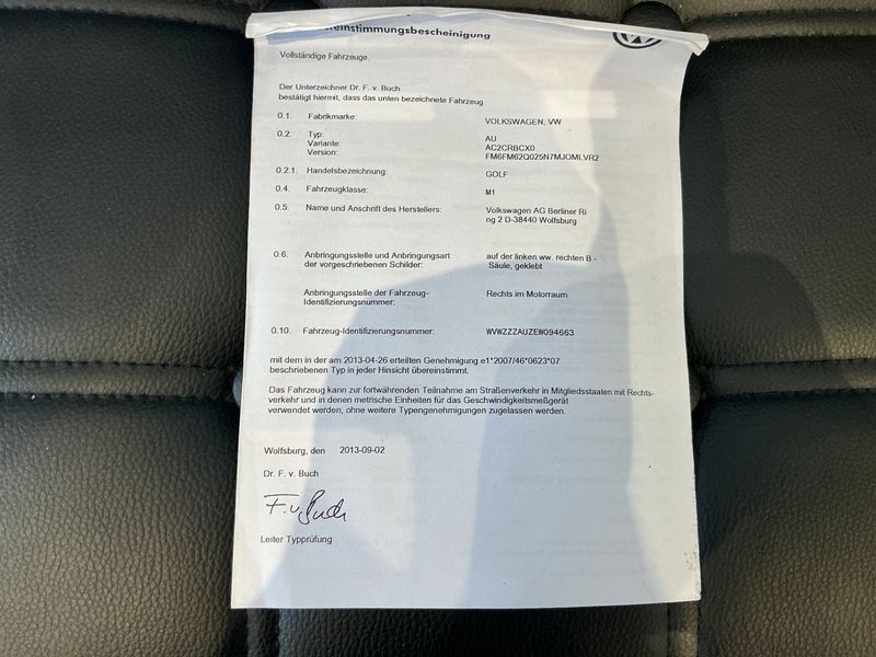Volkswagen Golf VII 2.0 TDI Comfortline BlueMotion Tech 2013 – снимка 22