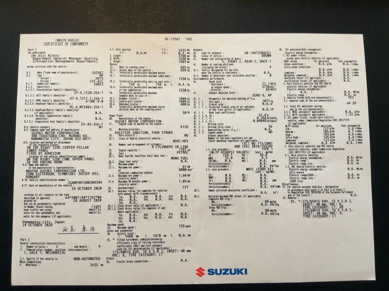Suzuki Ignis 1.2 DualJet Mild-Hybrid Comfort 2021 – снимка 21