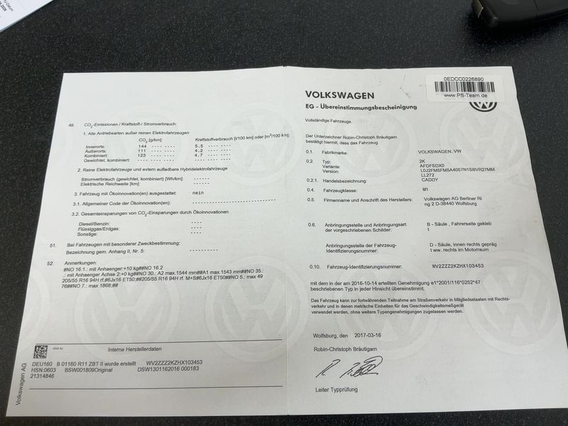 Volkswagen Caddy 2.0 TDI Maxi Trendline BlueMotion Tech 2017 – снимка 21