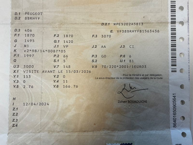 Peugeot 406 2.0 HDi Confort 2003 – снимка 5