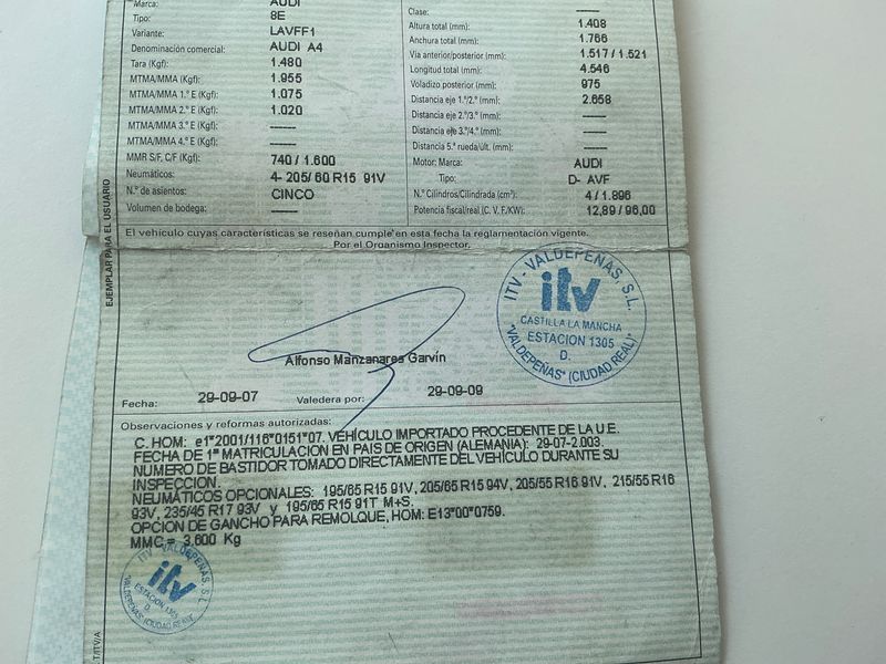 Audi A4 1.9 TDI 2003 – снимка 6