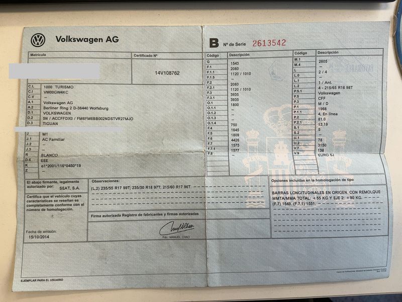 Volkswagen Tiguan 2.0 TDI Advance BlueMotion Tech 2014 – снимка 16