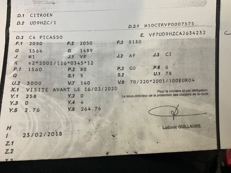 Citroen C4 Picasso 1.6 HDi Dynamique 2009 – снимка 5