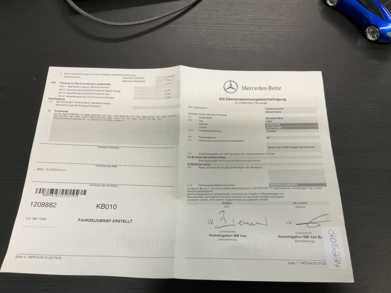 Mercedes-Benz V-Klasse V 250 d lang BlueTEC Edition 2016 – снимка 21