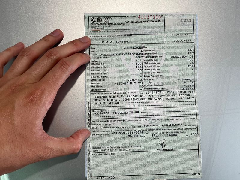 Volkswagen Golf V 1.9 TDI Highline 2009 – снимка 16
