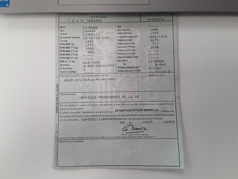 Citroen C4 1.6 HDi Cool 2009 – снимка 6