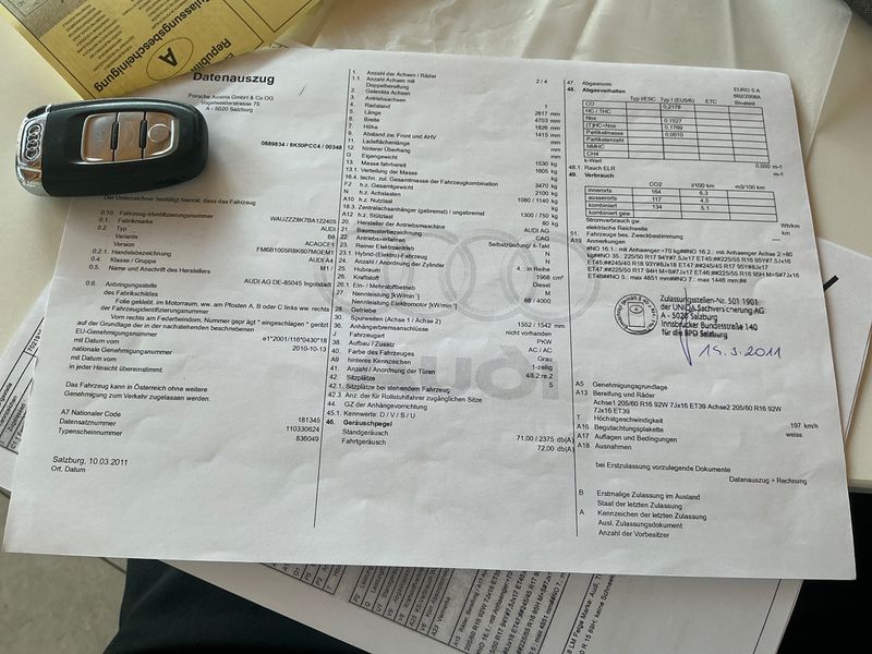Audi A4 2.0 TDI 2011 – снимка 6