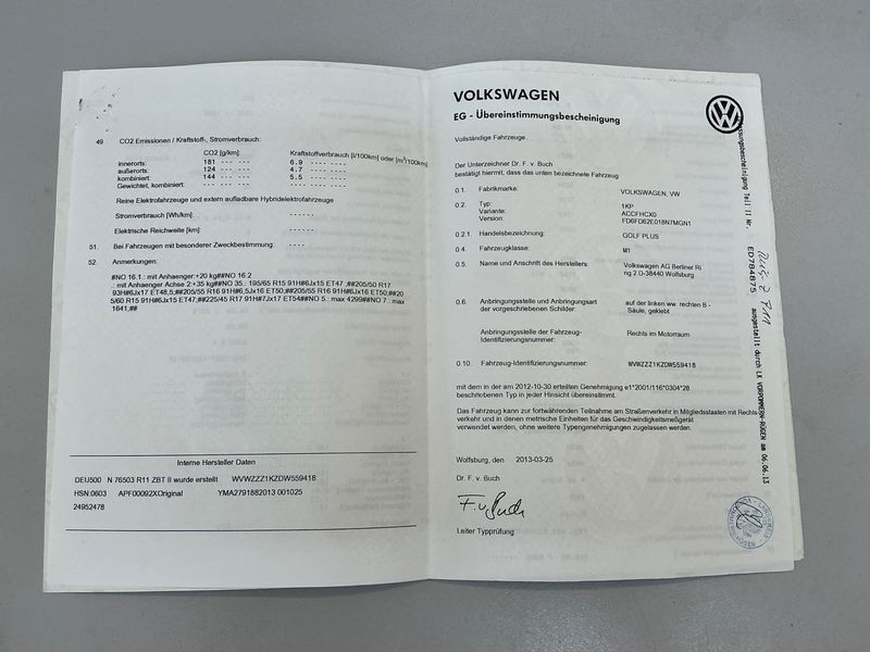 Volkswagen Golf VI Plus 2.0 TDI Life 2013 – снимка 22