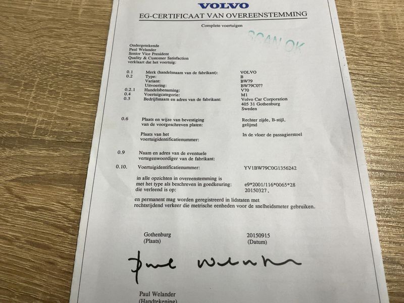 Volvo V70 2.0 D3 Momentum 2015 – снимка 21