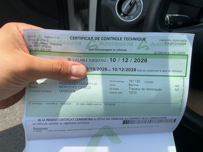 Mercedes-Benz C-Klasse C 200 CDI Avantgarde 2008 – снимка 24