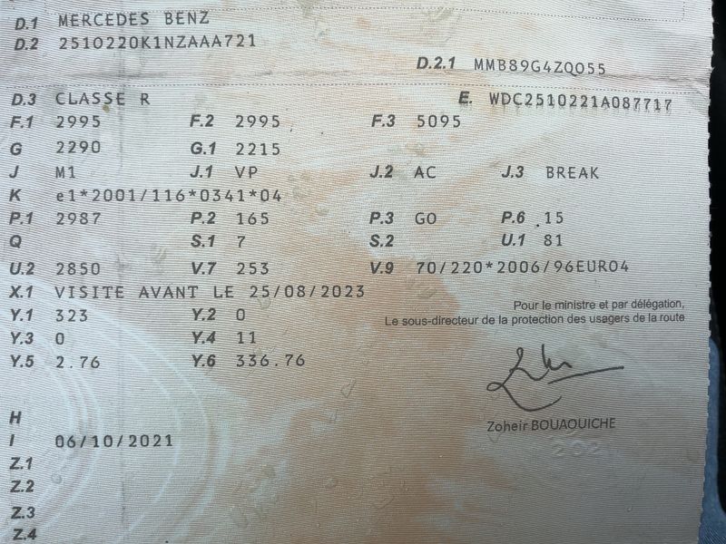 Mercedes-Benz R-Klasse R 320 CDI 4Matic 2009 – снимка 20