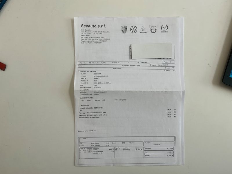 Renault Zoe electric drive 51 kW Zen 2020 – снимка 27