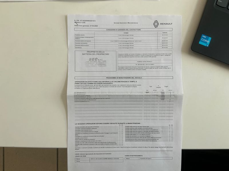 Renault Zoe electric drive 51 kW Zen 2020 – снимка 26