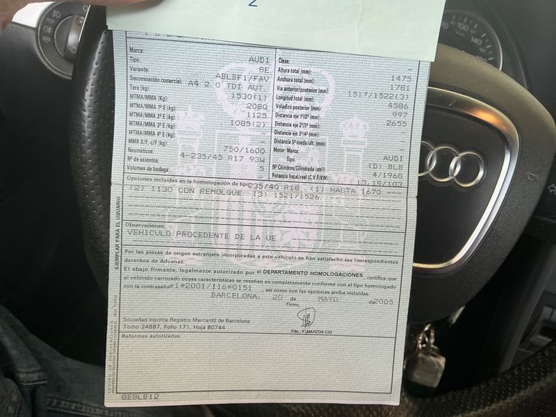 Audi A4 2.0 TDI 2005 – снимка 5