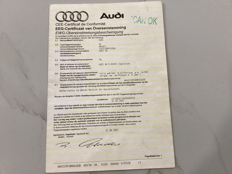 Audi A6 2.7 V6 TDI quattro 2008 – снимка 6