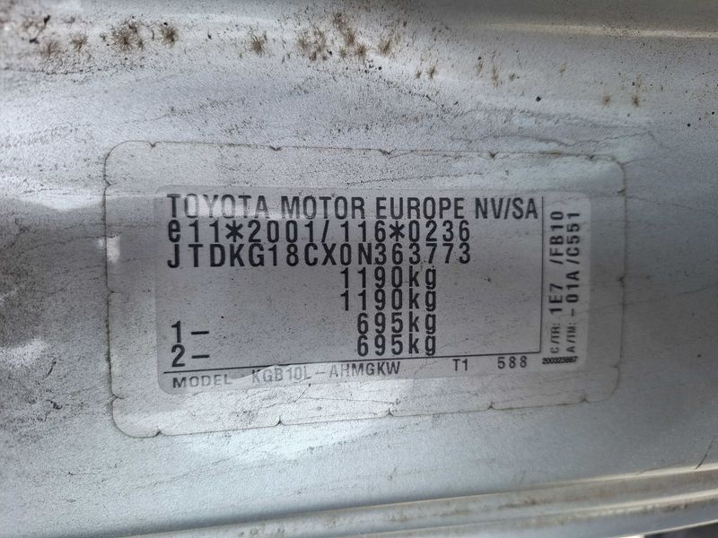 Toyota Aygo 1.0 Confort 2009 – снимка 18