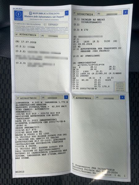 Mercedes-Benz B-Klasse B 170 2008 – снимка 21