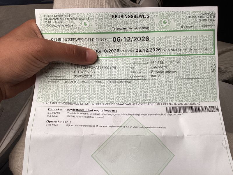Citroen C3 1.4 VTi Exclusive 2010 – снимка на щета