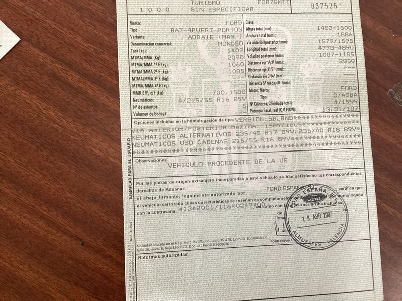 Ford Mondeo 2.0 Ghia 2007 – снимка 6