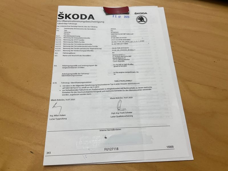 Skoda Karoq 2.0 TSI Sportline 4x4 2020 – снимка 22