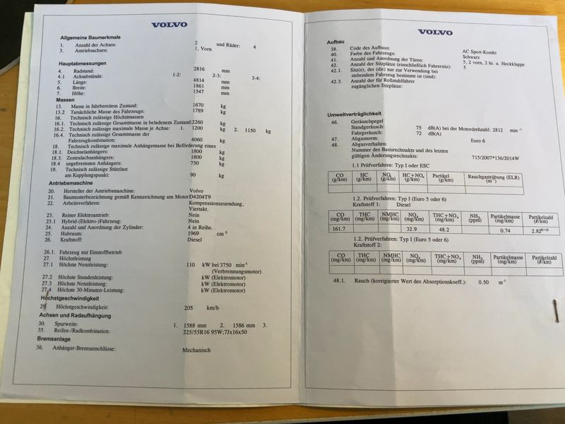 Volvo V70 2.0 D3 Linje Classic 2016 – снимка 22