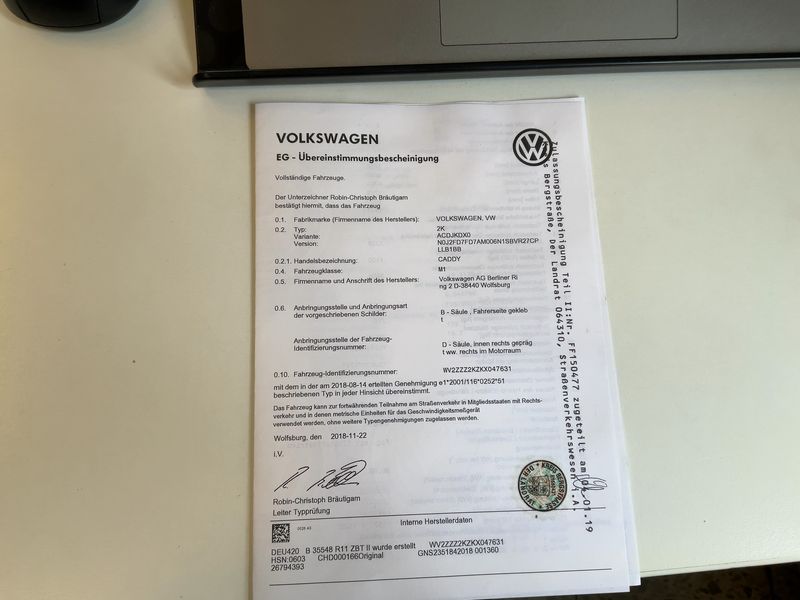 Volkswagen Caddy 1.4 TSI Comfortline BlueMotion Tech 2019 – снимка 21