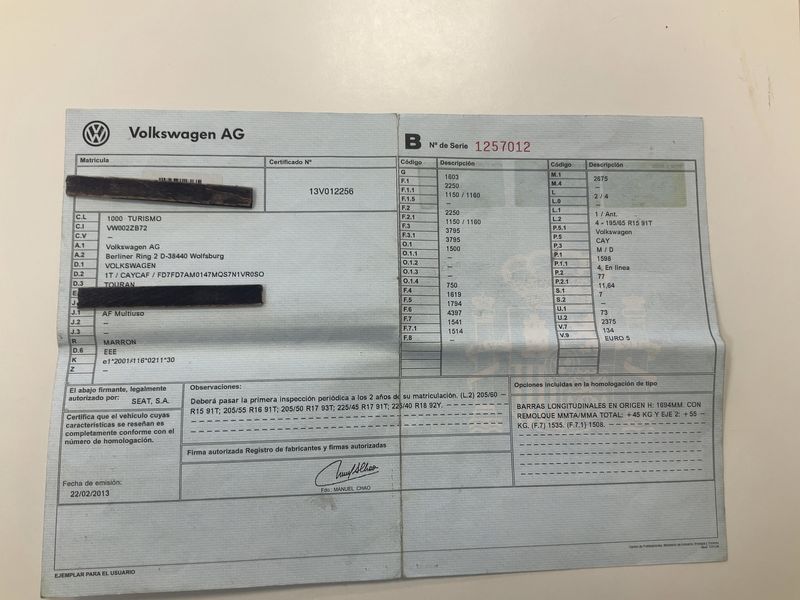 Volkswagen Touran 1.6 TDI Trendline 2013 – снимка 21