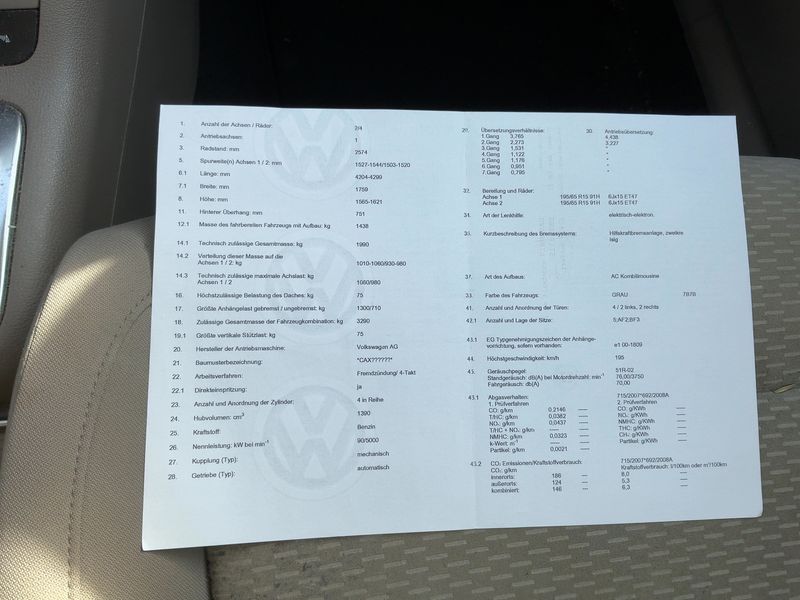 Volkswagen Golf VI Plus 1.4 TSI Comfortline 2009 – снимка 21