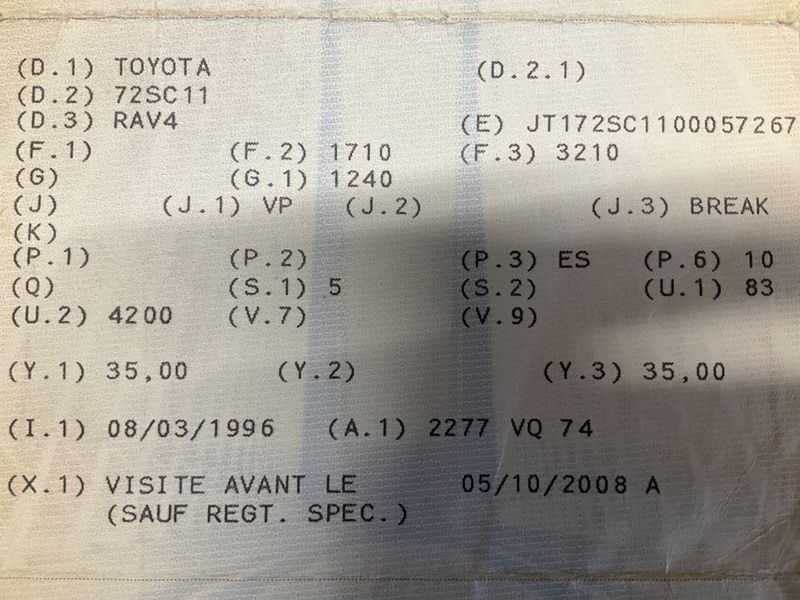 Toyota RAV 4 2.0 1996 – снимка 5