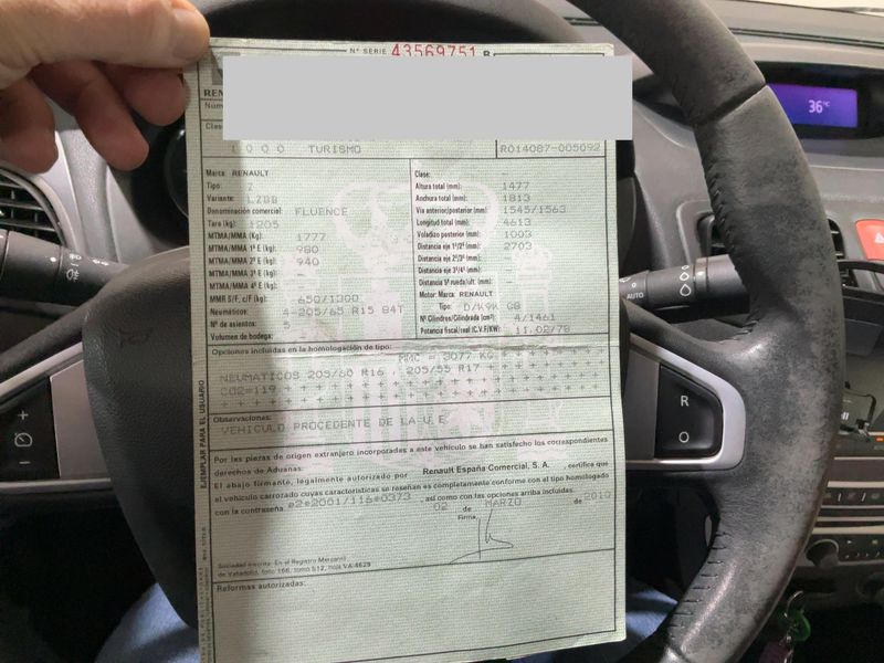 Renault Fluence 1.5 dCi Dynamique 2010 – снимка 21