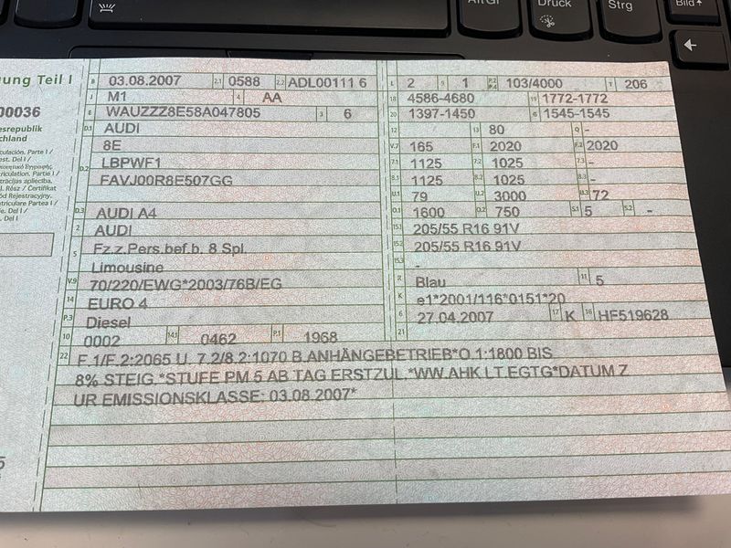 Audi A4 2.0 TDI 2007 – снимка 5