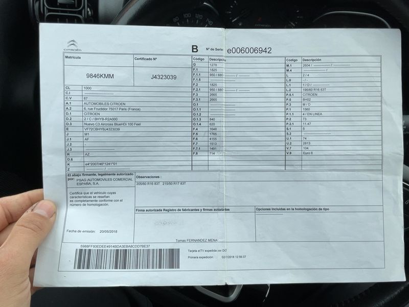 Citroen C3 Aircross 1.6 Blue-HDi Feel 2018 – снимка 21