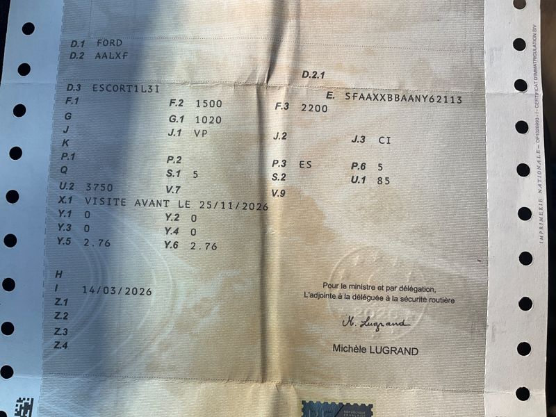 Ford Escort 1.3 CLX 1992 – снимка 5