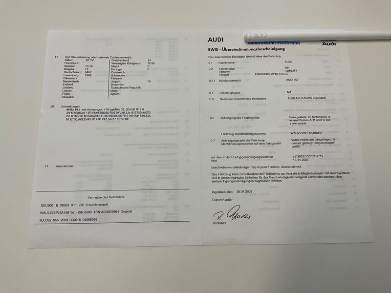 Audi A3 Sportback 2.0 TDI Ambition 2008 – снимка 6