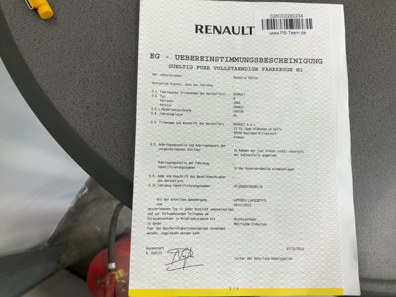 Renault Captur 1.5 dCi Energy Intens 2016 – снимка 21