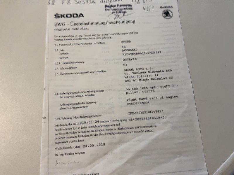 Skoda Octavia 2.0 TSI RS 2018 – снимка 22