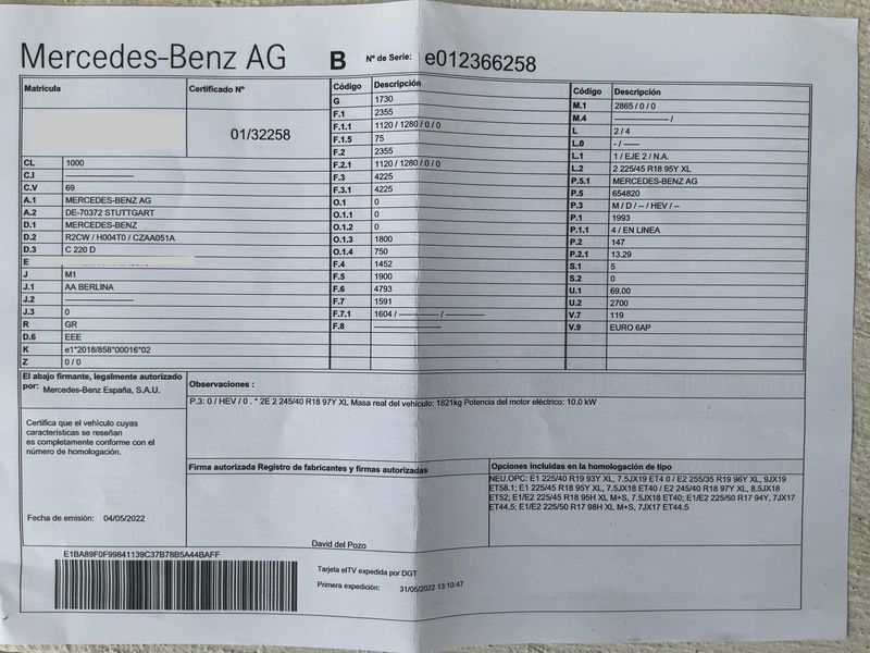 Mercedes-Benz C-Klasse C 220 d Mild-Hybrid AMG Line 2022 – снимка 21