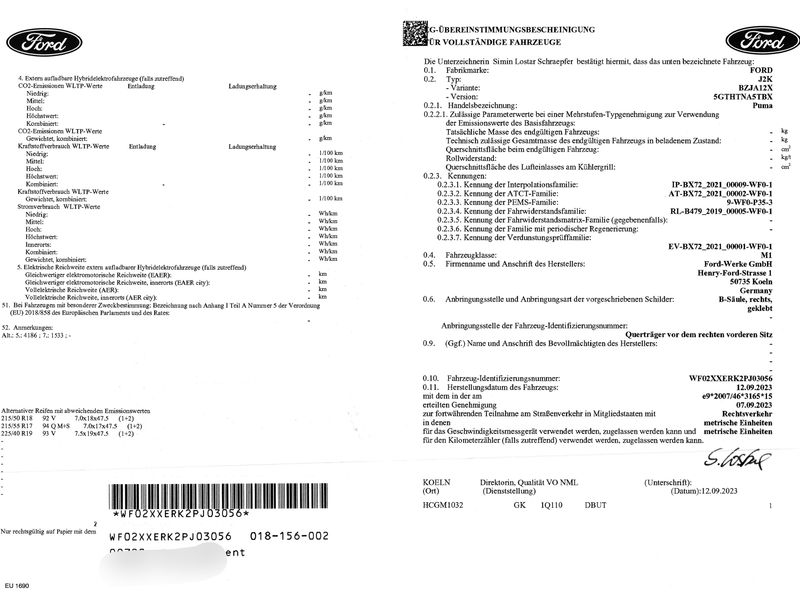 Ford Puma 1.0 EcoBoost Mild-Hybrid ST-Line 2024 – снимка 17