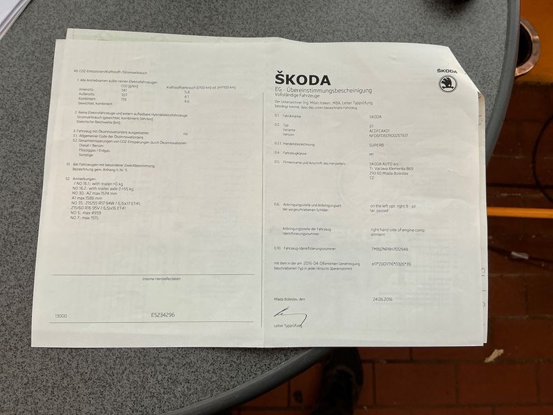 Skoda Superb 2.0 TDI Style 2016 – снимка 22