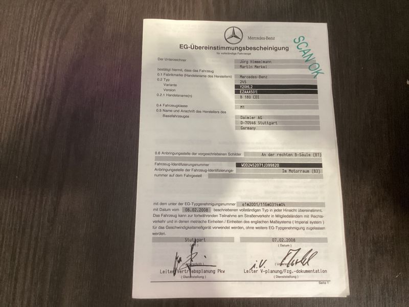Mercedes-Benz B-Klasse B 180 CDI 2008 – снимка 6
