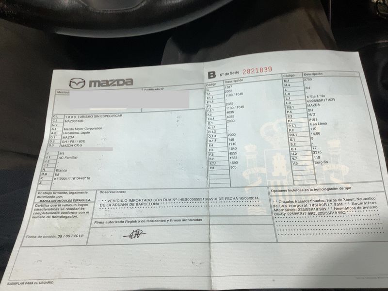 Mazda CX-5 2.2 Turbodiesel Style 2WD 2014 – снимка 21