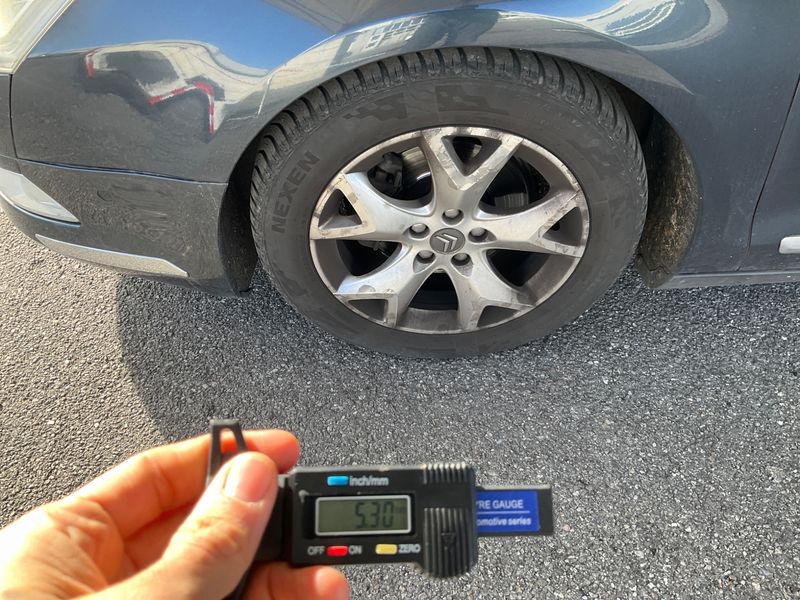 Citroen C5 2.0 HDi Dynamic 2008 – снимка на щета