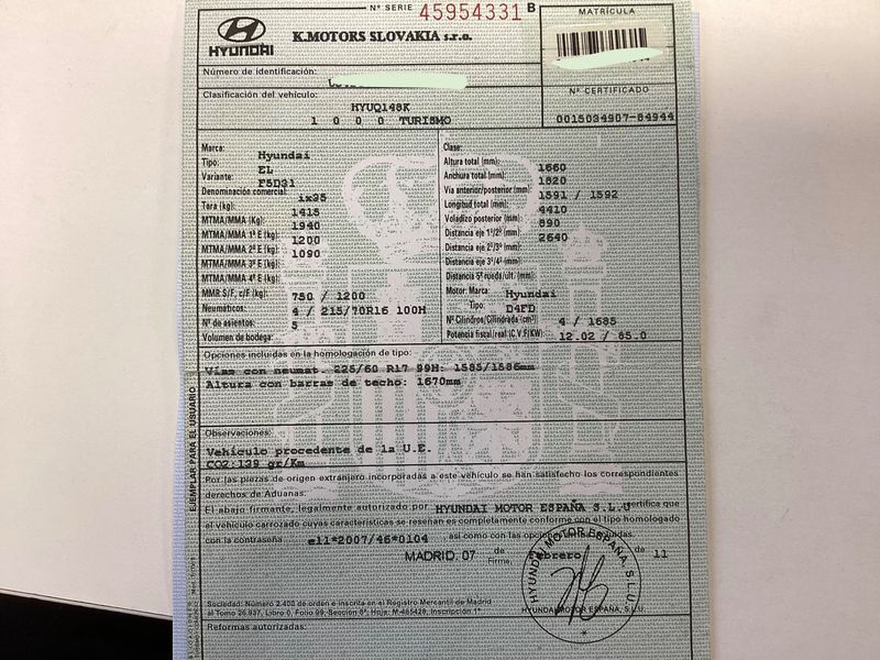 Hyundai ix35 1.7 CRDi Comfort 2WD 2011 – снимка 21
