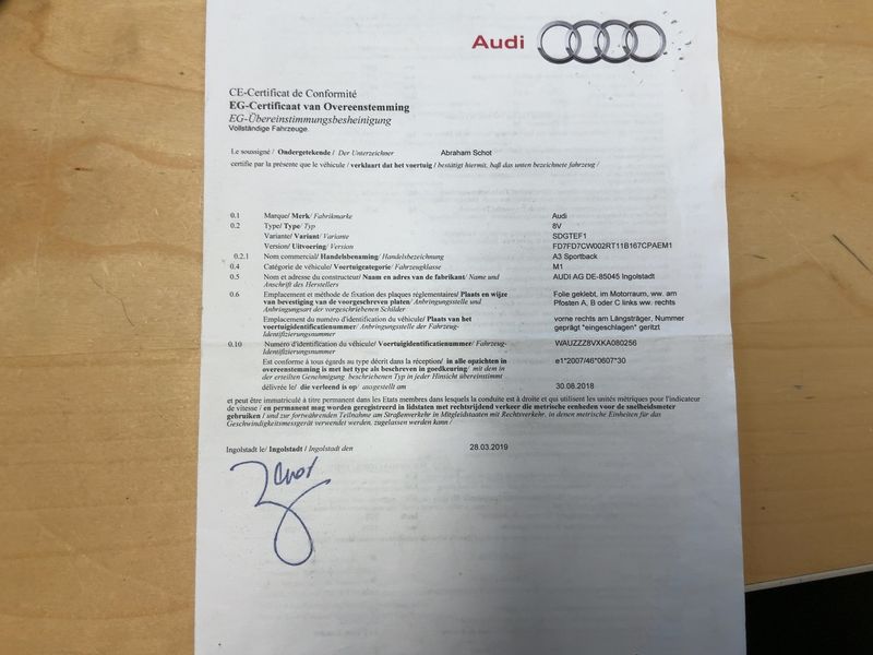 Audi A3 Sportback 1.6 TDI 2019 – снимка 21