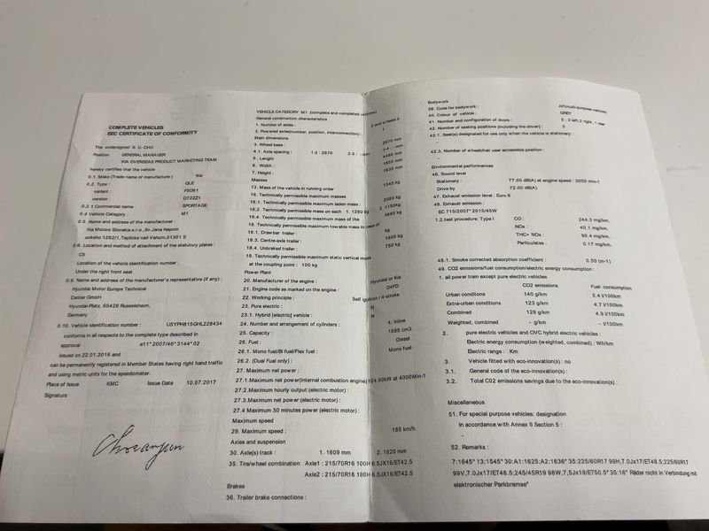 Kia Sportage 1.7 CRDi Spirit 2WD 2017 – снимка 21