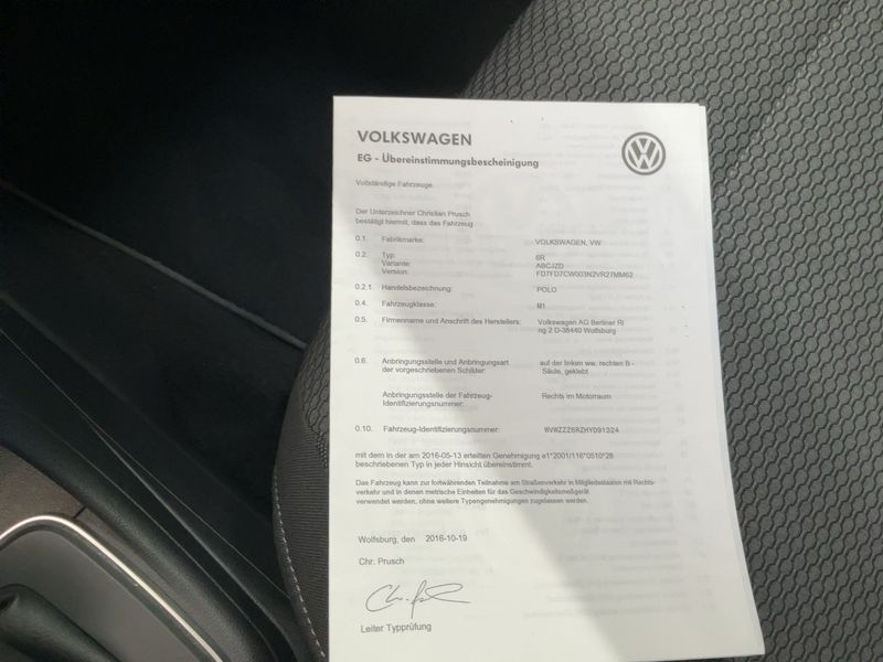 Volkswagen Polo 1.2 TSI Highline BlueMotion Tech 2016 – снимка 22