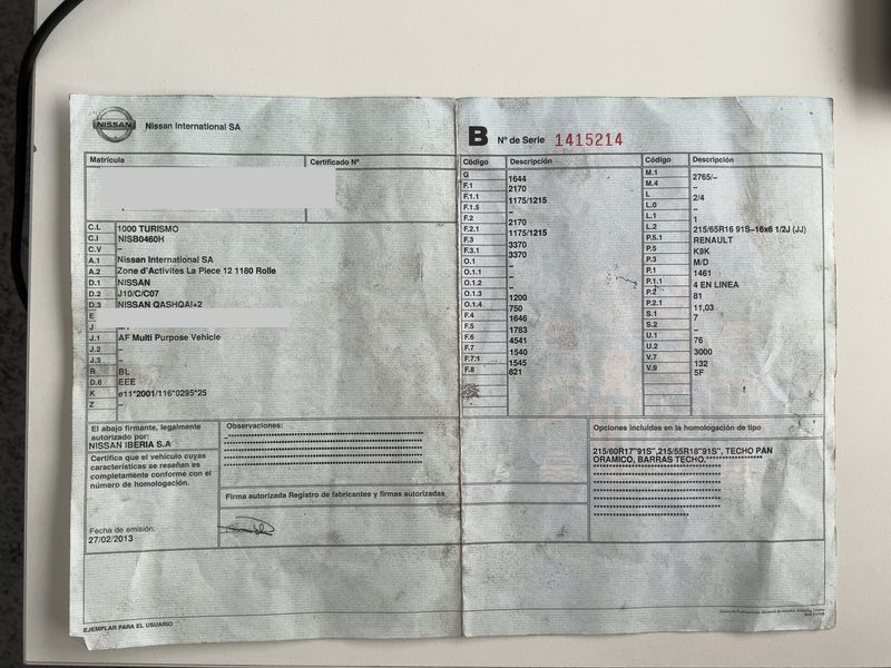 Nissan Qashqai+2 1.5 Turbodiesel 360 2013 – снимка 21
